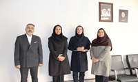 تقدیر و تشکر اعضای هیئت‌رئیسه دانشکده داروسازی از کارشناس منابع انسانی